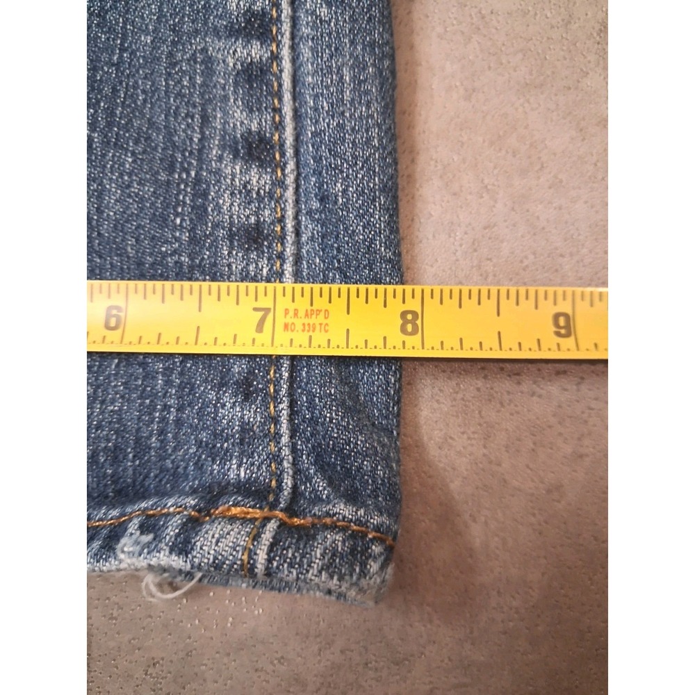 Lucky Brand Sundown Jean Size 2 Y2K Bootcut Flare Distressed - Picture 11 of 12